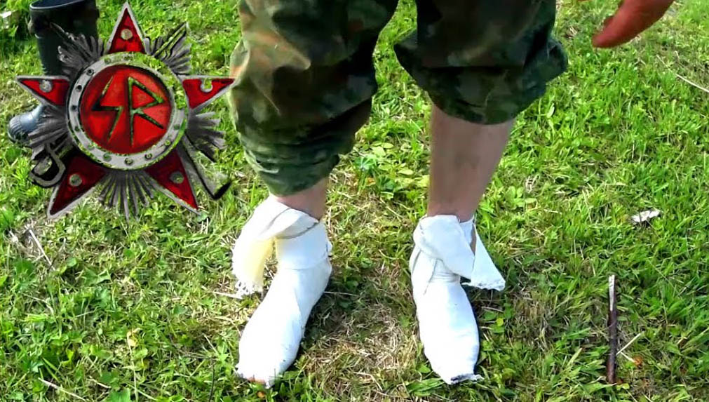Russian Army without socks